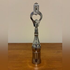 Coca Cola 2002 Chromed Bottle Opener